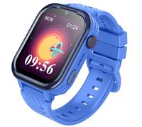 garett Smartwatch Kinder Mädchen Jungen - 1,83″ - Face Unlock - GPS GEO-Zaun Videoanruf - Essa 4G Blau