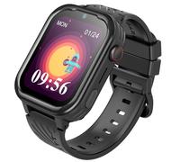 garett Smartwatch Kinder Mädchen Jungen - 1,83″ - Face Unlock - GPS GEO-Zaun Videoanruf - Essa 4G Schwarz
