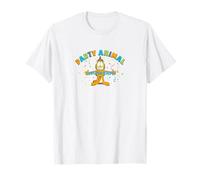 Garfield Birthday Party Animal Celebration Big Chest Poster T-Shirt
