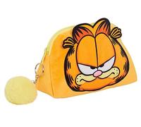 Garfield Make-up-Tasche für Damen, Teenager, Mädchen, Katze, Kosmetik, Reisen, Kulturbeutel, Federmäppchen, Orange, Einheitsgröße, Make-up-Tasche