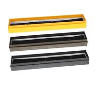 GARIOUANS 3 Teiliges Pinseletui Vintage Pinselhalter Dekorativ Antikes Etui Kleines Stiftetui Interessantes Stiftetui Zeichenstiftetui Stiftaufbewahrungsboxen