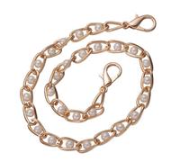 GARIOUANS 5 Stück Teiliges Perlen Schultergurt Handtaschen Kette Abnehmbar Ersatz Trageriemen für Umhängetaschen Stilvolle Accessoires für Taschen und Clutches