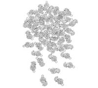 GARIOUANS 50 Stück Chinesischer Feng Shui Pi Yao Anhänger Doppelseitig aus Langlebiger Legierung Glücks Wohlstandssymbol Spirituelles Amulett für Halsketten Schlüsselanhänger Schmuck DIY