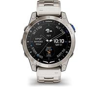 Garmin - 010-02582-51 - D2â„¢ Mach 1 - Smartwatch mit belÃ¼ftetem Titanarmband und zusaetzlichem Silikonarmband schwarz