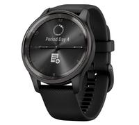 Garmin 010-02665-00 vivomove Trend Damen-Smartwatch Schwarz/Schiefergrau