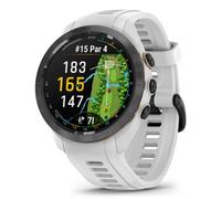 Garmin - 010-02746-10 - Approach® S70 - 42 mm - schwarze Keramiklünette mit weißem Silikonarmband