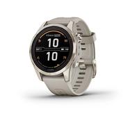 Garmin - 010-02776-15 - Fenix 7S Pro Saphire Solar - Beige/Softgold