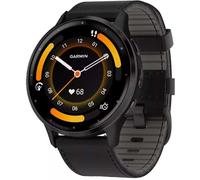 Garmin Uhren 010-02784-52 Venu 3 Fitness Smartwatch Schwarz/Schiefergrau Lederband