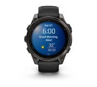Garmin fenix 8 3,56 cm (1.4") AMOLED 47 mm Digital 454 x 454 Pixel Touchscreen Schwarz WLAN GPS