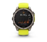 Garmin fenix 8 3,3 cm (1.3") 47 mm Digital 260 x 260 Pixel Touchscreen Titan WLAN GPS