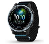 Garmin Approach J1 Kinder-Golf-Smartwatch,schwarz/azurblau aluminium