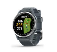 Garmin Approach S44, 43mm, smarte Golfuhr, Twilight/Silber