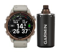Garmin Descent MK3i 43mm mit T2 Transceiver Farbe gold/french gray