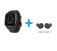 Garmin Venu SQ2 Music Bundle Digital Smartwatch Rechteckig 264 h (Schwarz) (Versandkostenfrei)