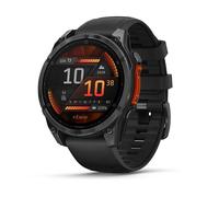 Garmin Digital 47 mm Smartwatch Rund Fenix 8 (Schwarz)