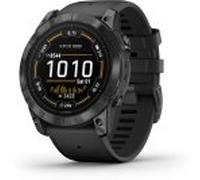 Garmin epix 2X Pro [inkl. Silikonarmband schwarz] 51mm Edelstahlgehäuse schwarz/schiefergrau | Zustand: Neu | differenzbesteuert
