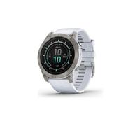 Garmin GPS-Uhr Epix Pro (Gen 2) Sapphire Edition 51 mm Titanium Weiß
