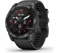 Garmin epix™ PRO (Gen 2) SAPPHIRE EDITION - AMOLED - 51MM "Schwarz/Carbongrau Titan DLC mit QuickFit®-Silikon-Armband 26 mm" 010-02804-01
