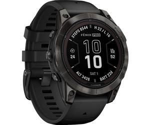 Garmin Fenix 7 Pro Sapphire Solar GPS Uhr (Größe One Size, schwarz)