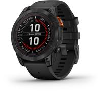 Garmin fēnix 7 Pro 47mm - GPS-Multisport-Smartwatch mit Solarladelinse, bis zu 22 Tage Akkulaufzeit, Farbdisplay und Touch-/Tastenbedienung, TOPO-Karten, 60+ Sport-Apps, GarminMusic, GarminPay
