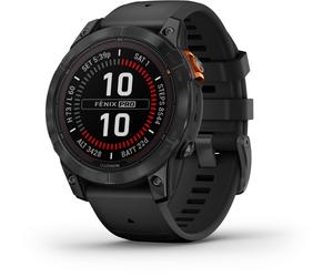 Garmin Fenix 7 Pro Solar (47mm) Sportuhr schwarz/schiefergrau