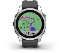 Garmin fenix 7S 3,05 cm (1.2") MIP 42 mm Digital 240 x 240 Pixel Touchscreen Silber WLAN GPS
