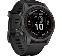 Garmin Fenix 7S Pro Sapphire Solar GPS Uhr (Größe One Size, schwarz)