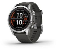 Garmin fēnix 7S Pro - GPS-Multisport-Smartwatch mit Solarladelinse, Farbdisplay und Touch-/Tastenbedienung, TOPO-Karten, über 60 vorinstallierte Sport-Apps, GarminMusic und GarminPay