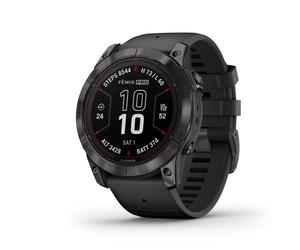 GARMIN fēnix® 7X Pro 51mm -Sapphire Solar Edition schwarz/carbongrau