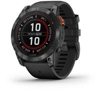 Garmin Fenix 7X Pro Solar (51mm) Sportuhr schwarz/schiefergrau
