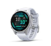 Garmin fēnix 8 43mm - GPS-Multisport-Smartwatch mit 1,3" AMOLED Touch-/Tastendisplay, Taschenlampe, TOPO-Karten, über 80 vorinstallierte Sport-Apps, Telefonie, Music Pay