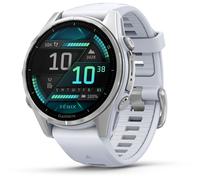 Garmin Fenix 8 3,3 cm (1.3") AMOLED 43 mm Digital 416 x 416 Pixel Touchscreen Silber WLAN GPS
