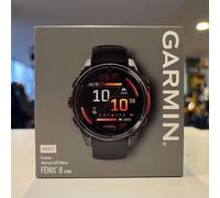 Garmin Fenix 8 - 47 mm, AMOLED - Sapphire, Schwarz/Titan Carbongrau - letztes Stück