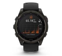 GARMIN Fenix 8 - 47 mm, Solar Sapphire graphit/titan carbongrau