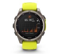Garmin Fenix 8 - 47 mm, Solar Sapphire graphit/titanium titan