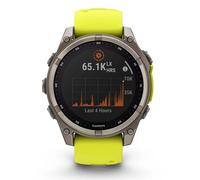 GARMIN Fenix 8 - 47 mm, Solar Sapphire graphit/titanium titan