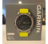Garmin Fenix 8 - 47 mm, Solar, Sapphire - Sapphire, Graphit/Titanium - letztes Stück