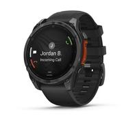 Garmin fenix® 8 47mm AMOLED Schwarz/Schiefergrau Silikon-Armband / Neu / OVP / Differenzbesteuert