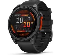 Garmin Fenix 8 47mm Schwarz/Schiefergrau 010-02904-00 GPS Multisport Smartwatch Silikonarmband, AMOLED Touchscreen