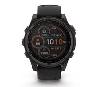 Garmin Fenix 8 47mm Solar Sapphire Graphit Carbongrau Titan DLC (010-02906-11)