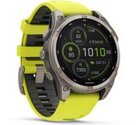 Garmin fenix 8 47mm Solar Sapphire Graphit/Titanium Titan 22mm Silikonarmband