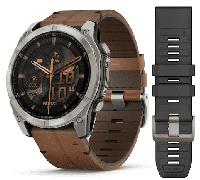 Garmin Fenix 8 3,56 cm (1.4") AMOLED 51 mm Digital 454 x 454 Pixel Touchscreen Titan WLAN GPS