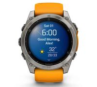 Garmin Fenix 8 - 51 mm, Amoled Sapphire graphit/titanium titan