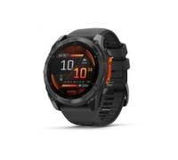 Garmin Fenix 8 3,56 cm (1.4") AMOLED 51 mm Digital 454 x 454 Pixel Touchscreen Grau WLAN GPS