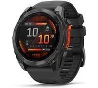 Garmin Fenix 8 3,56 cm (1.4") AMOLED 51 mm Digital 454 x 454 Pixel Touchscreen Grau WLAN GPS
