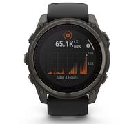 Garmin Fenix 8 - 51 mm, Solar Sapphire graphit/titan carbongrau