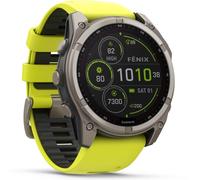 Garmin fenix 8 51mm Solar Sapphire Graphit/Titanium Titan 26mm Silikonarmband