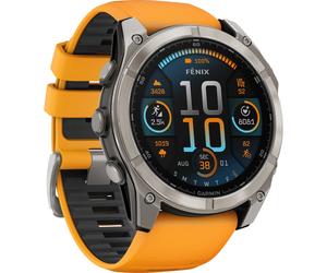 Garmin fenix 8 AMOLED Sapphire GPS Smartwatch - 51mm - Graphit/Titanium Titan one size