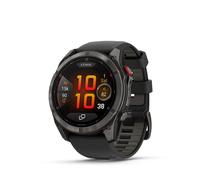 Garmin fēnix 8 Pro 3,56 cm (1.4") AMOLED 51 mm Digital 454 x 454 Pixel Touchscreen Schwarz, Grau, Titan WLAN GPS