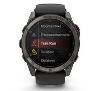 Garmin Fenix 8 Pro - 51 mm, Amoled Sapphire schwarz/titan carbongrau